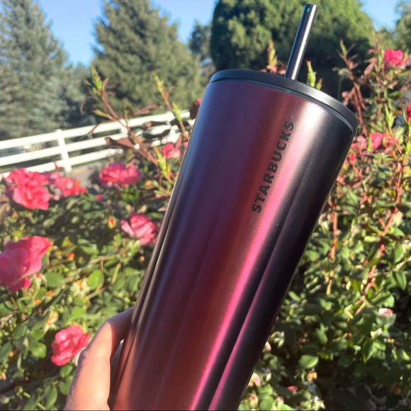🧜♀️Starbucks Ombre Deep Purple/Teal Stainless Steel Tumbler
